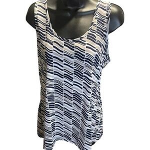 Banana Republic Striped Tank Top Size L